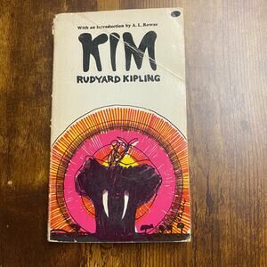 Kim by Rudyard Kipling (1966 Collier Books 2nd Printing Paperback